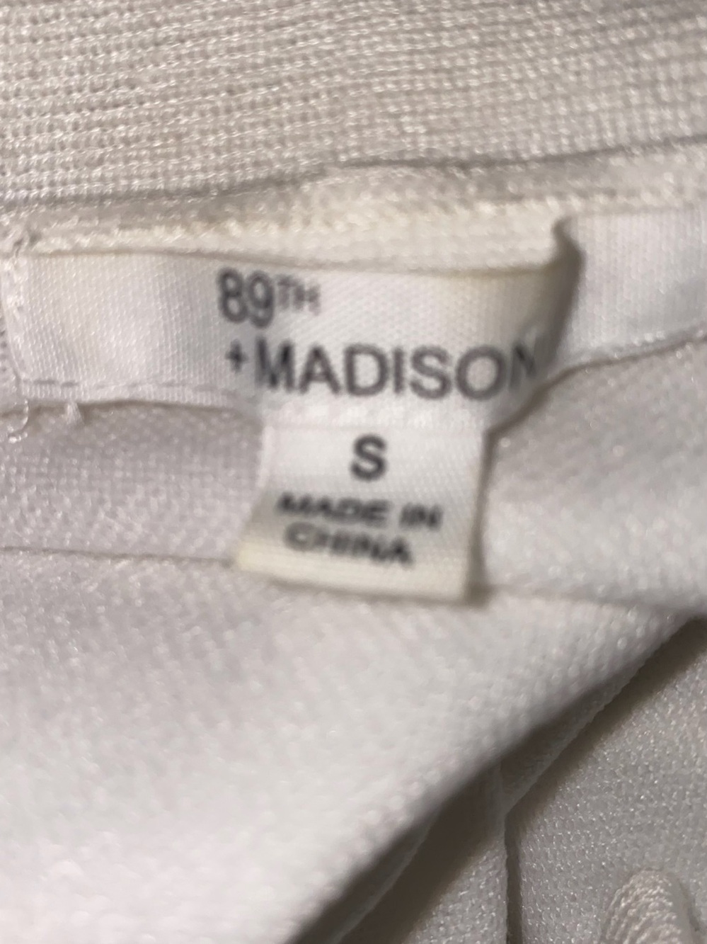 Madison White Ruffle-Edge Open Cardigan - Picture 3 of 4